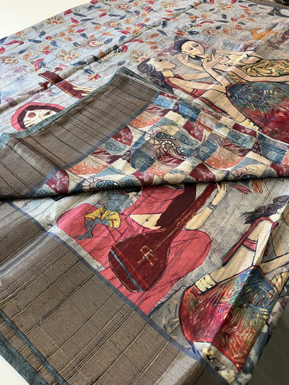 Designer Tussar Fancy