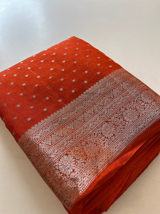 Silver Butties Banarasi Viscose