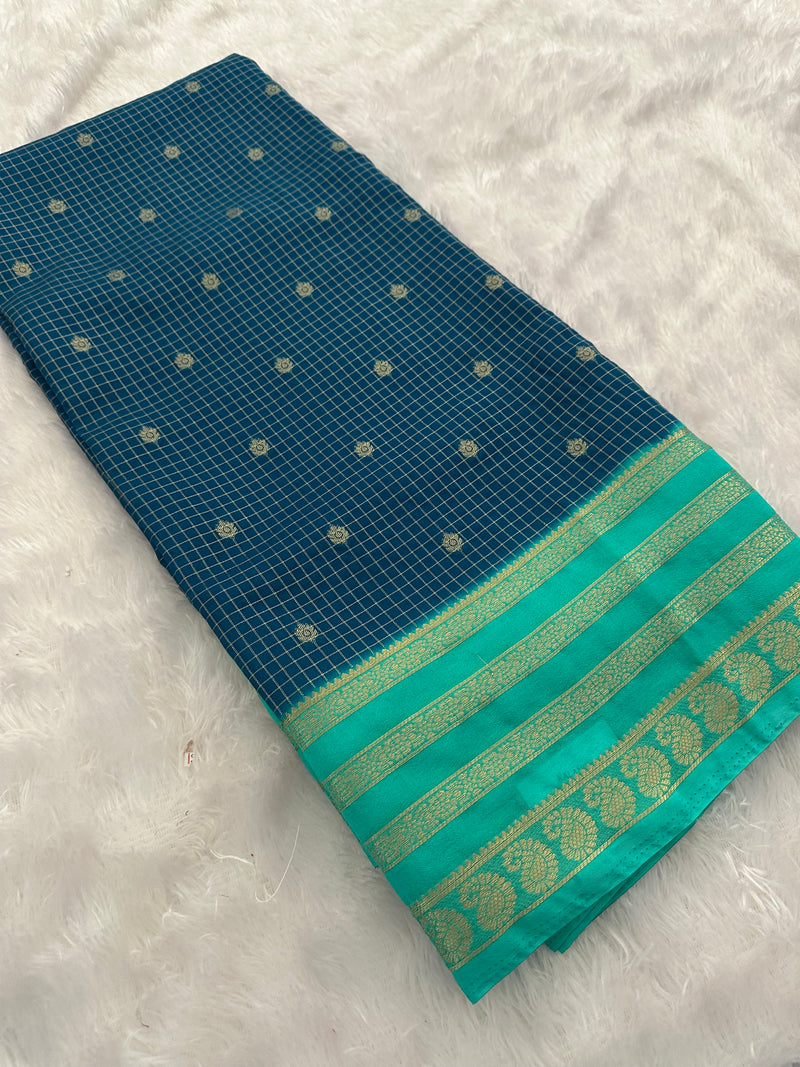 Semi Mysore Silk-J28