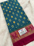 Ikkat Print Crape Chiffon-M26