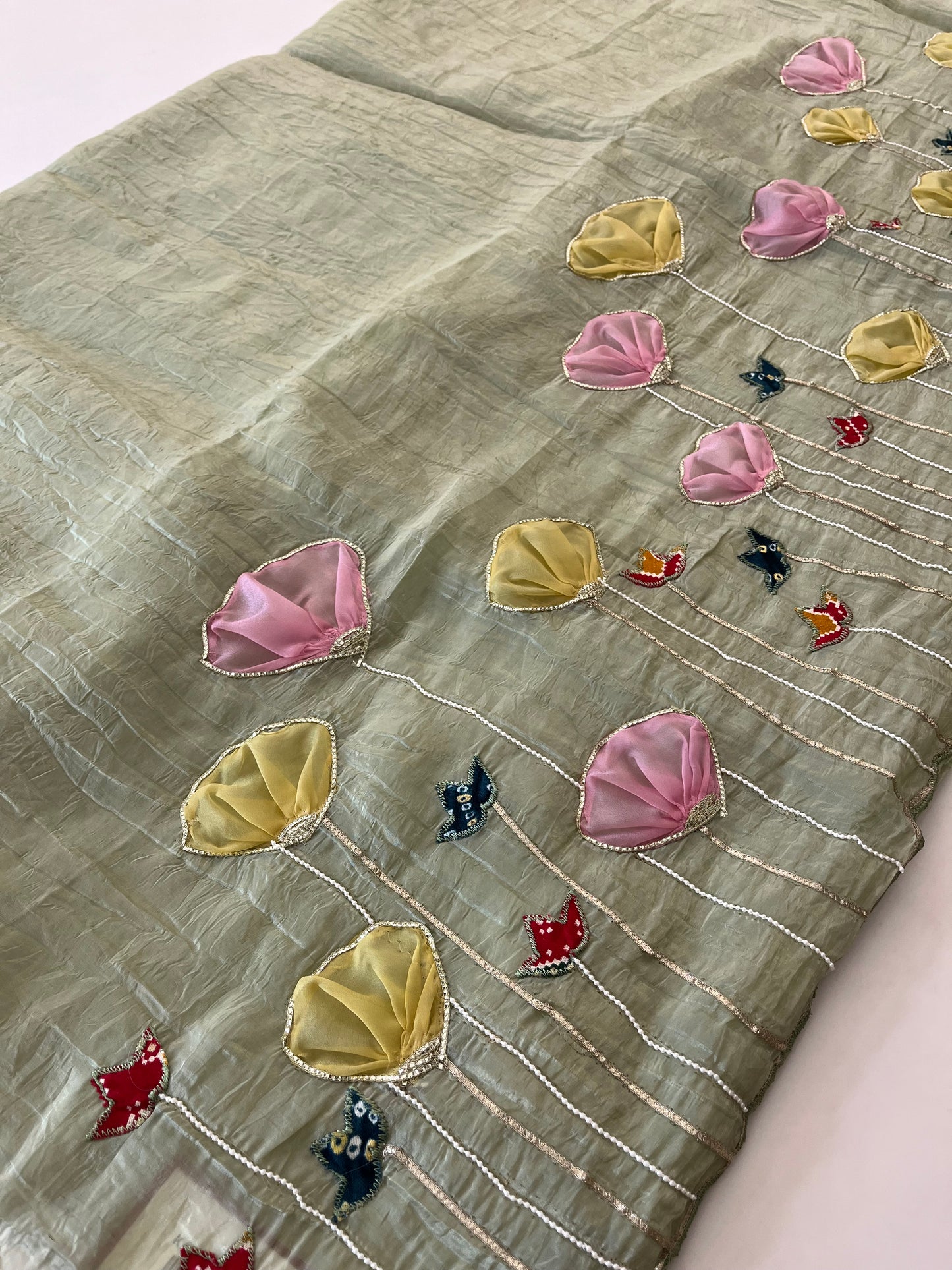 Soft organza designer fancy