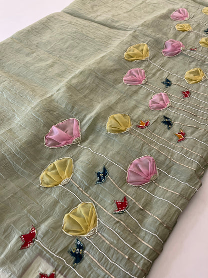 Soft organza designer fancy