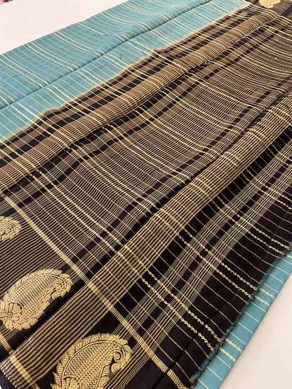 Semi Mysore silk new design