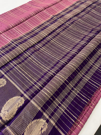 Semi Mysore silk new design