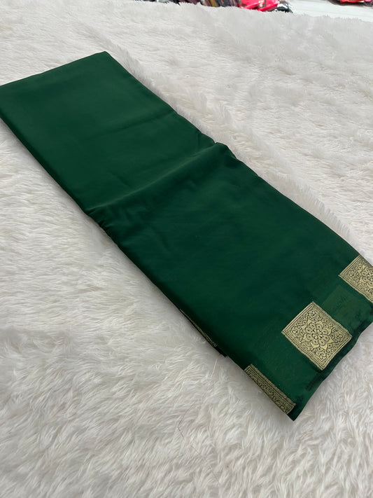 Premium Semi Mysore Silk Saree-F10