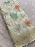 Banarasi Fancy Crape Saree -M19