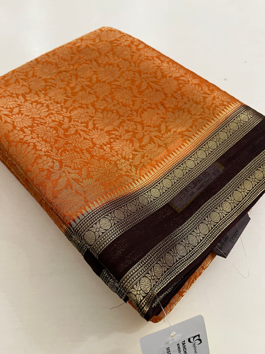Brocade Banarasi soft silk