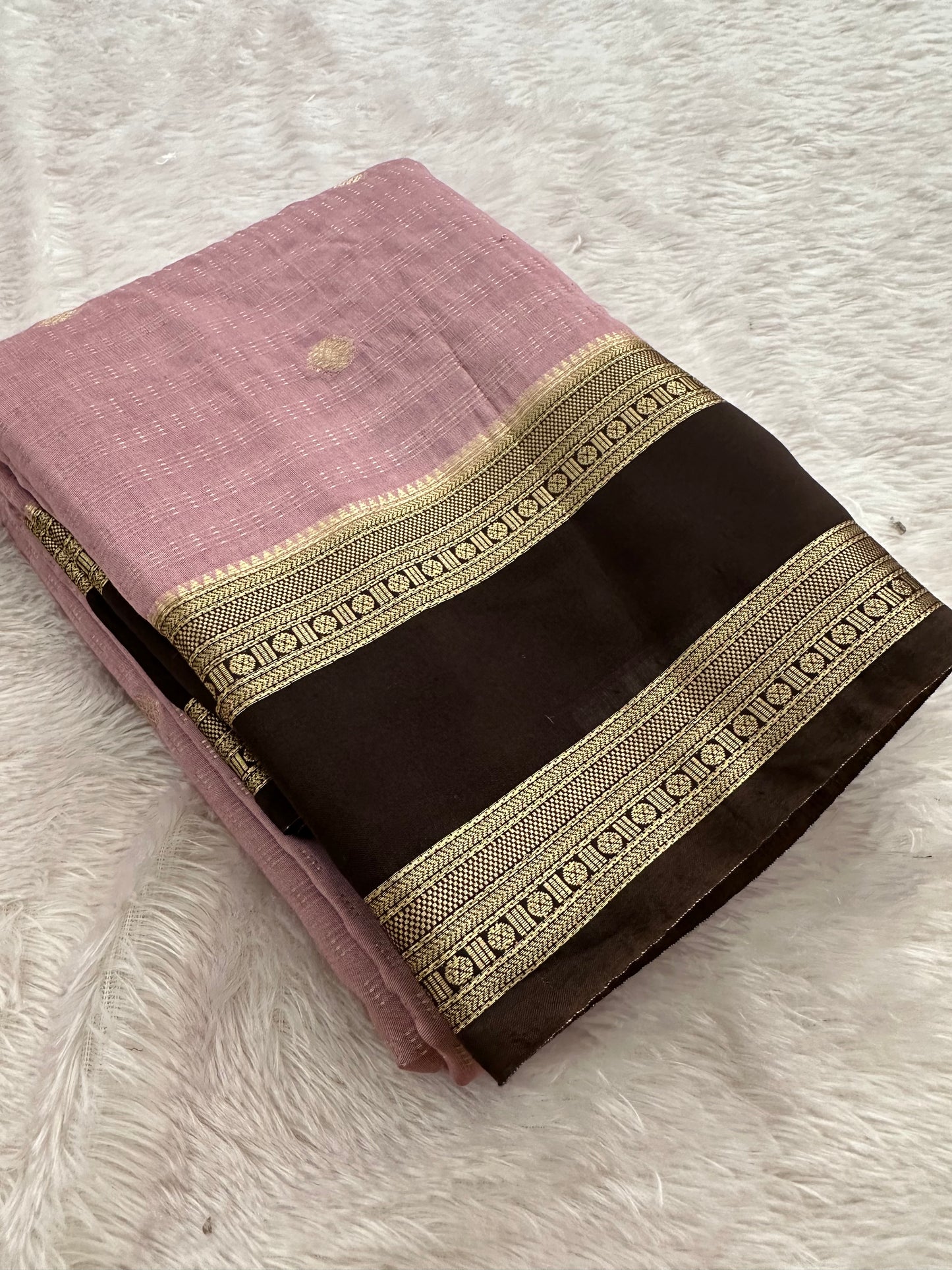 Soft Cotton Fancy Saree-M25