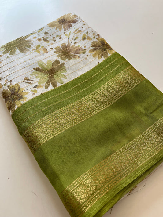 Floral Crape Chiffon