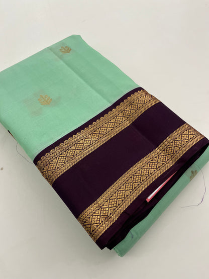 Pure Kanchipuram silk saree with silk mark certified