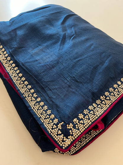 Stone work Fancy Saree