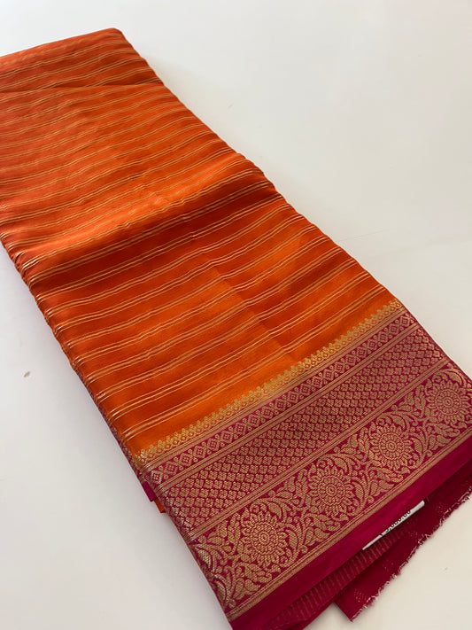 Designer Crape silk saree