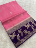 Banarasi Viscose Fancy Saree-JU10