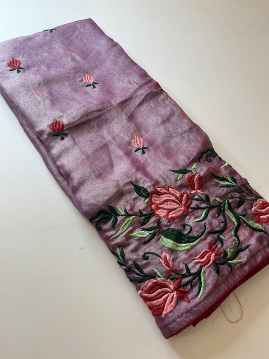 Designer Simmer Fancy Saree