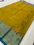 Semi Kanchi Silk Saree-J30