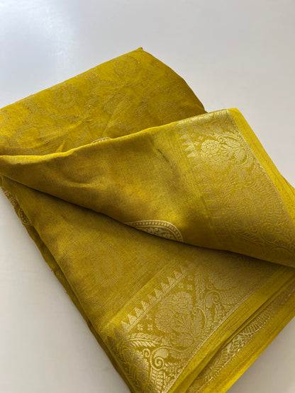 Tussar fancy saree