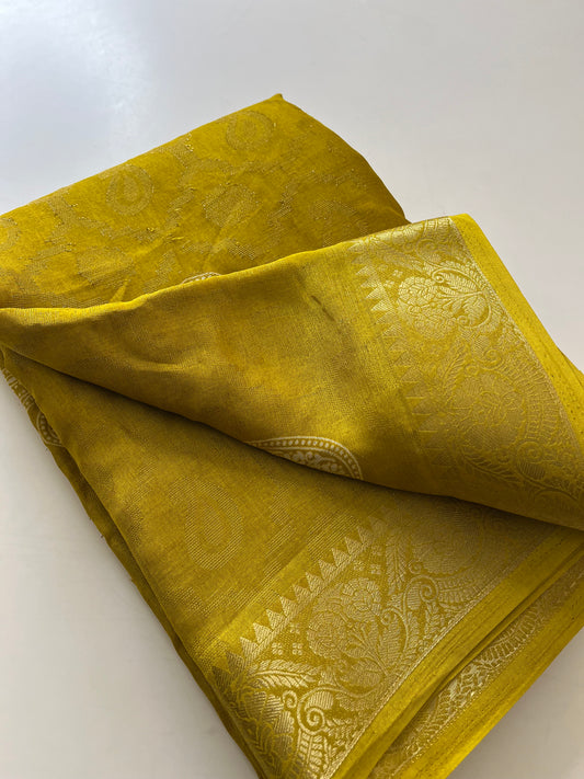 Tussar fancy saree
