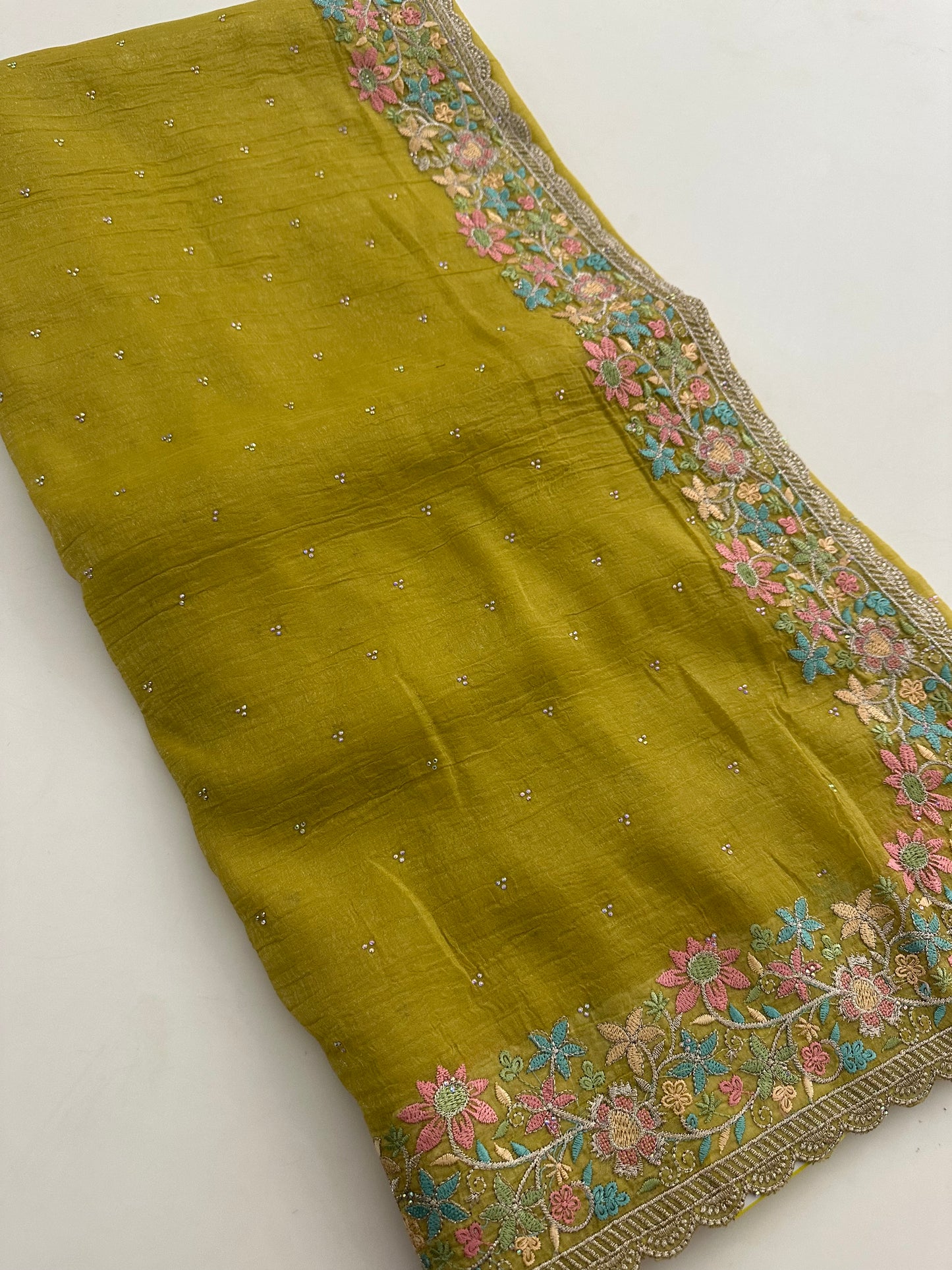 Organza Work Saree-M30