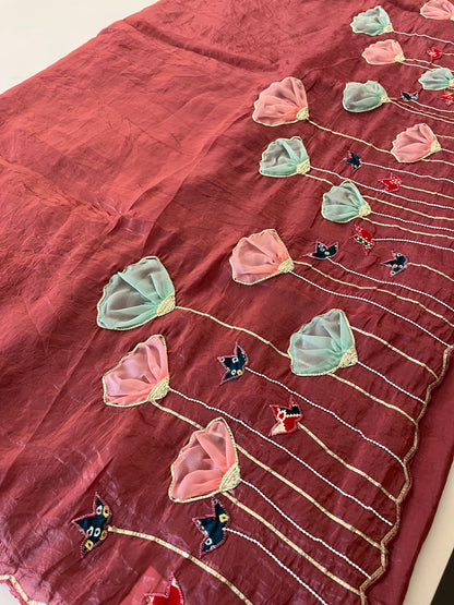 Soft organza designer fancy