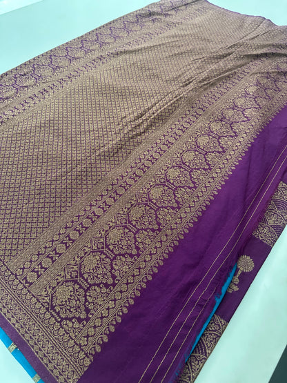 Kalamkari Tussar Printed-M26