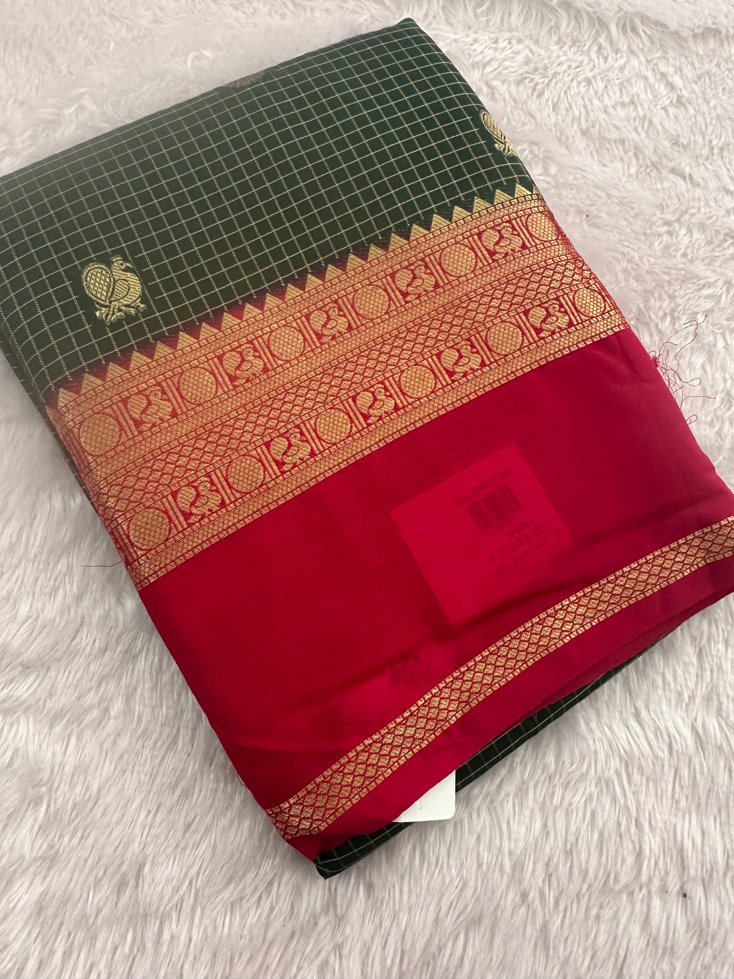 Premium Checks Crape-M13