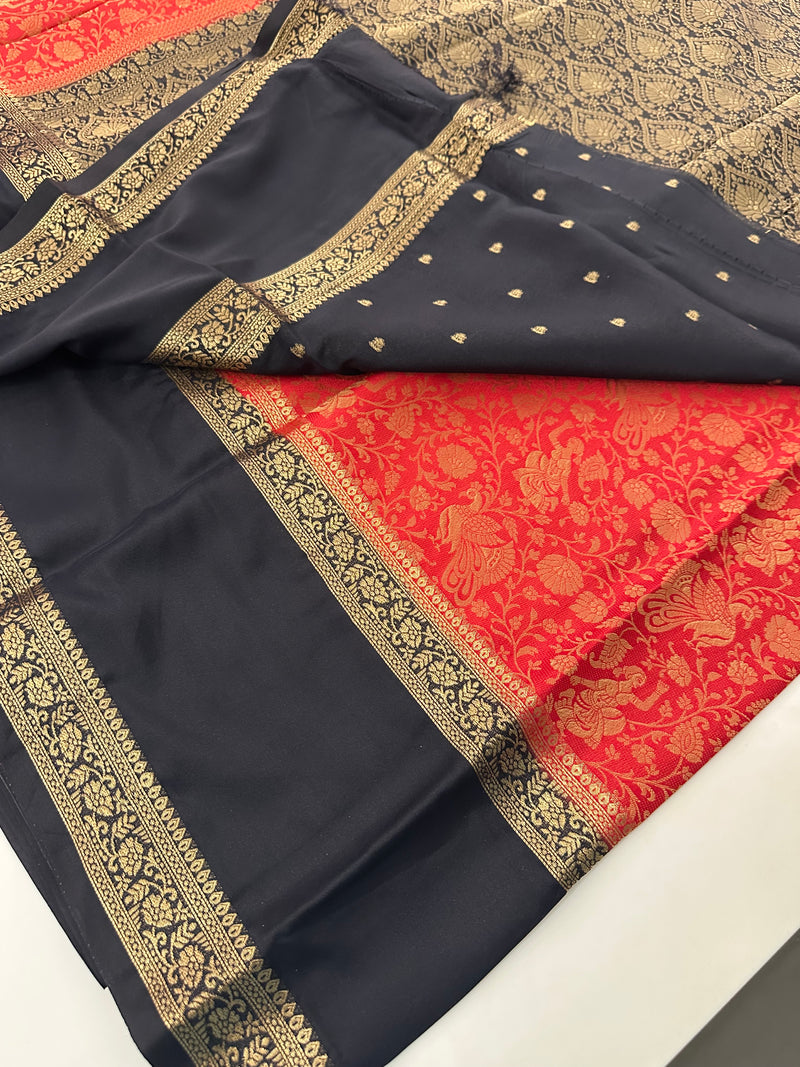 Banarsi Brocade Crape-J5