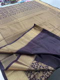 Kanchi Semi Silk Tissue Brocade-JU10