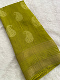 Tussar Crape Saree-JU9