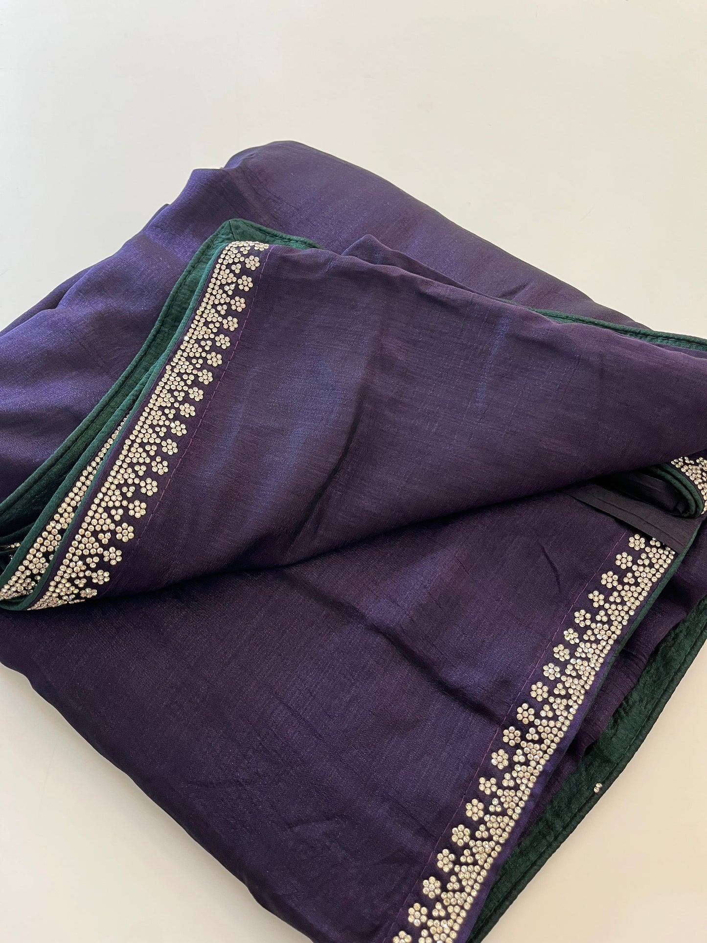 Stone work fancy saree