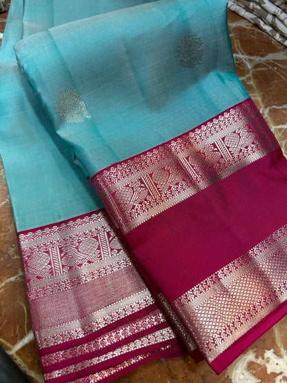 PURE KANJEEVARAM SILK BENTEX BORDER-SILK0810