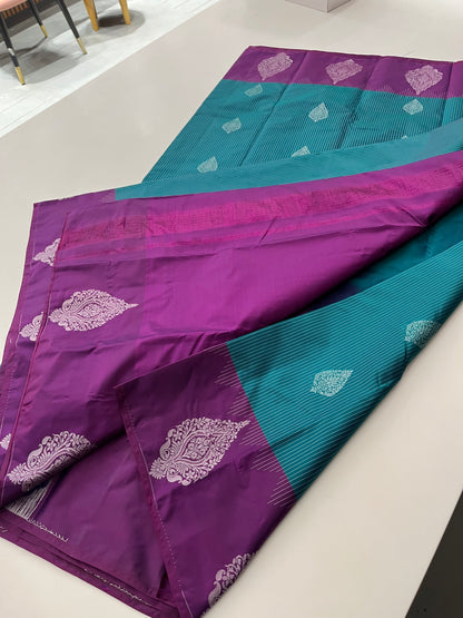 3012 SEMI SILK SAREES