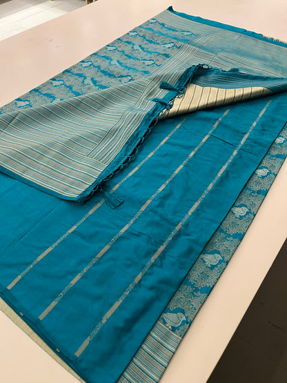 Banarasi crepe Brocade Saree