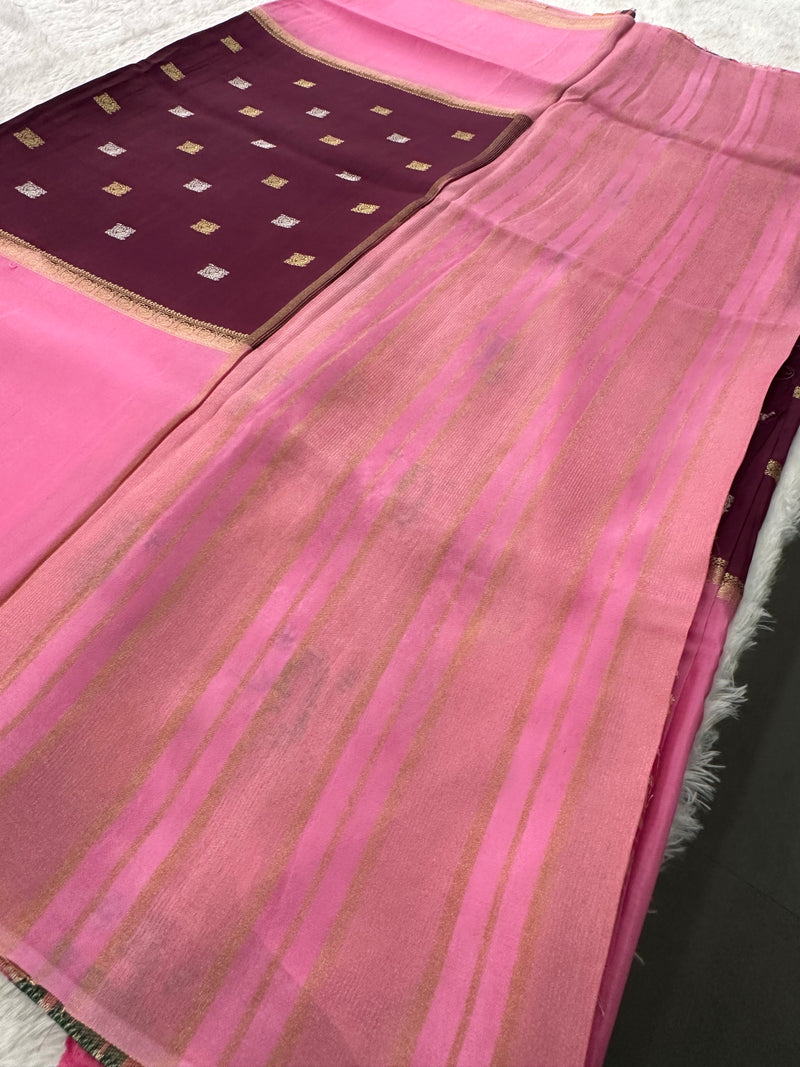 Banarsi Viscose Fancy Saree-JU12