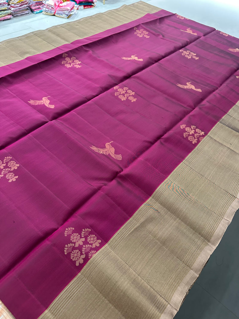 Kanchi PureMix Saree -AU4