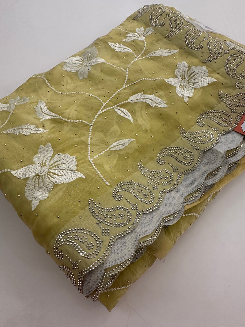 Designer Fancy Organza-M10