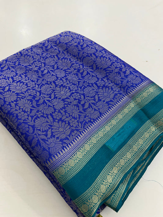 Brocade Banarasi soft silk