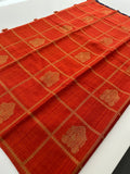 South Cotton Fancy Saree-JU28