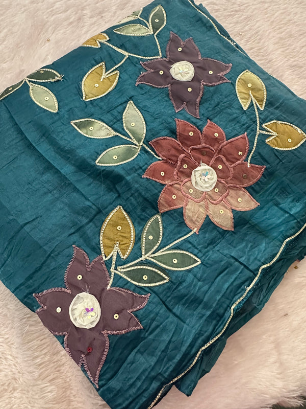 Designer Organza Saree-M16