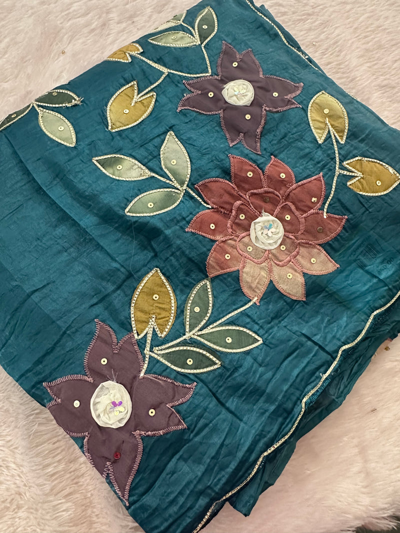 Designer Organza Saree-M16