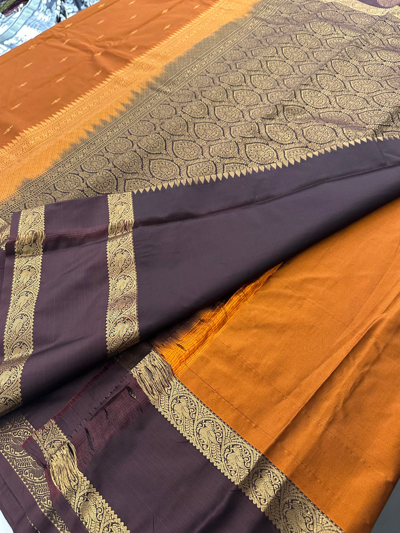 New collection in Kanchi Semi Silk sarees for Varmahalaxmi with contrast matching blouse piece-JU29