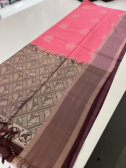 Semi Kanchi  Silk Saree