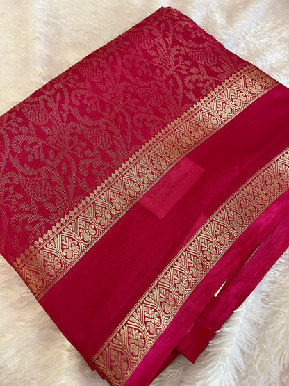 Brocade chiffon