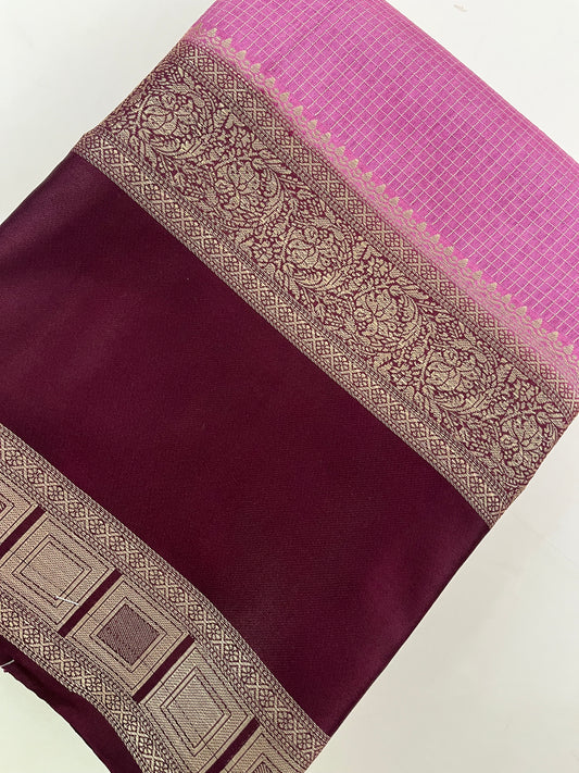 Crepe Banarasi Saree