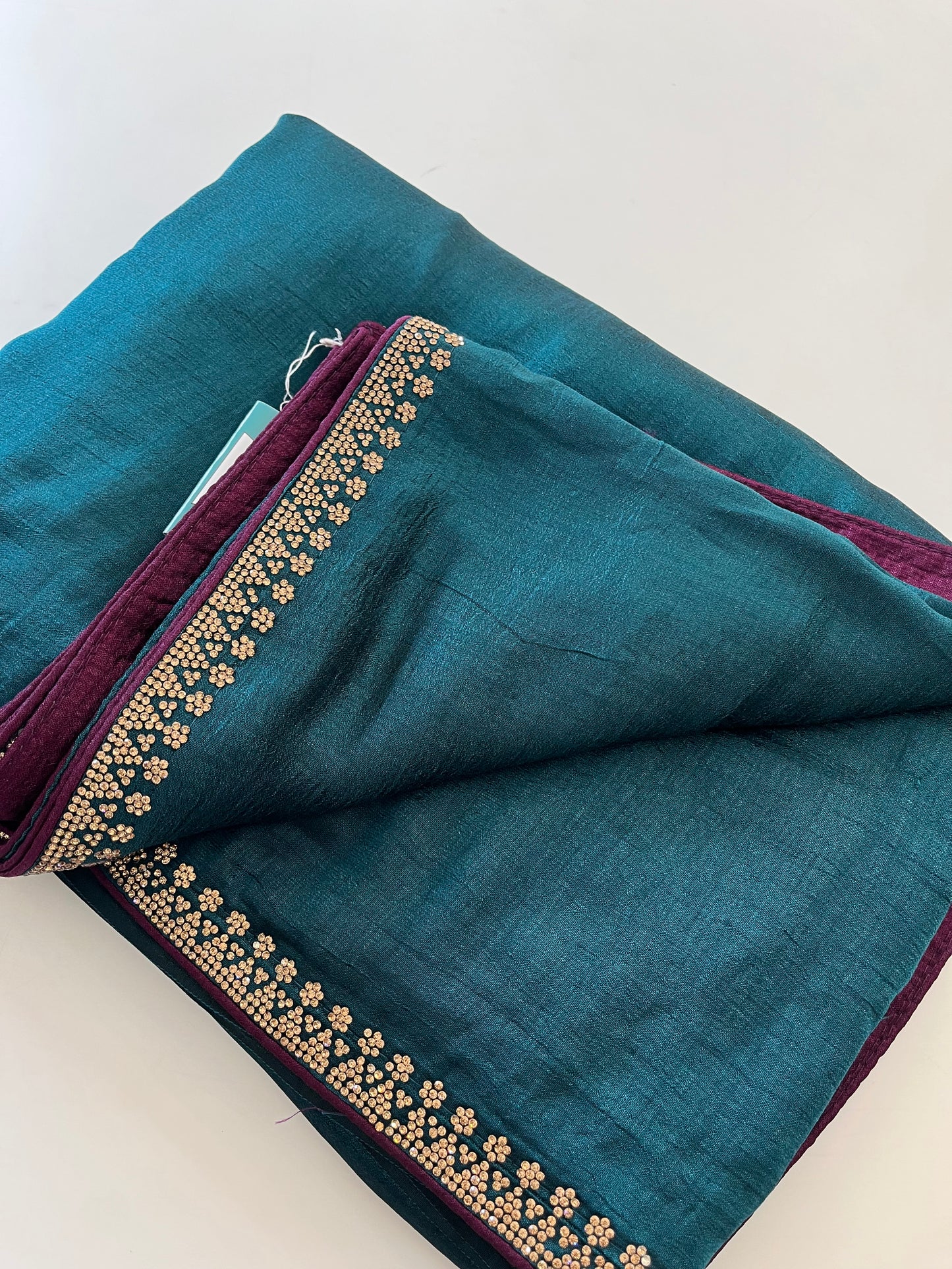 Stone work fancy saree