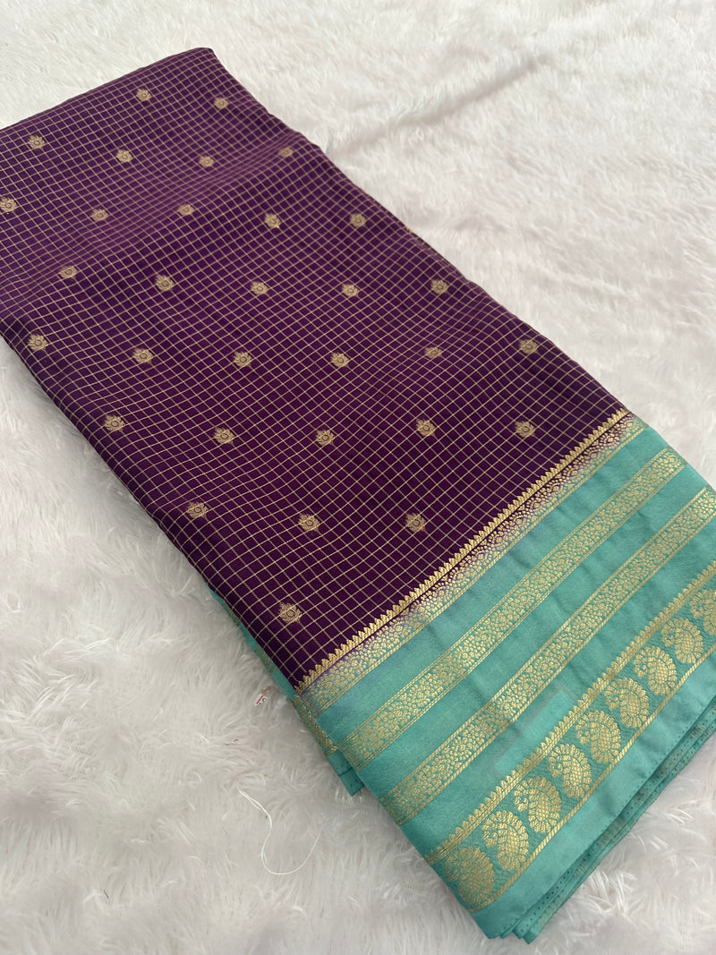 Semi Mysore Silk-J28