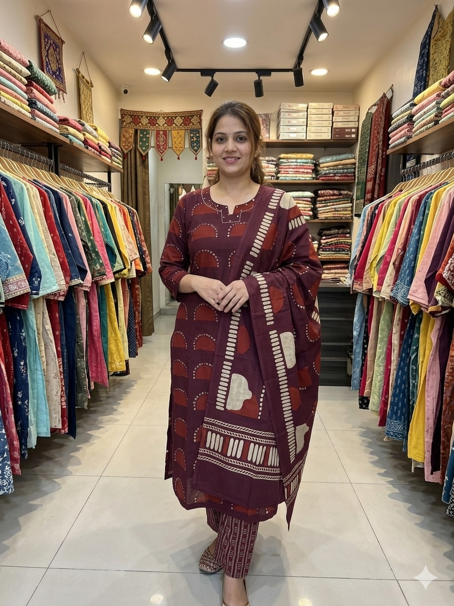 3 Piece Regular Fit Straight