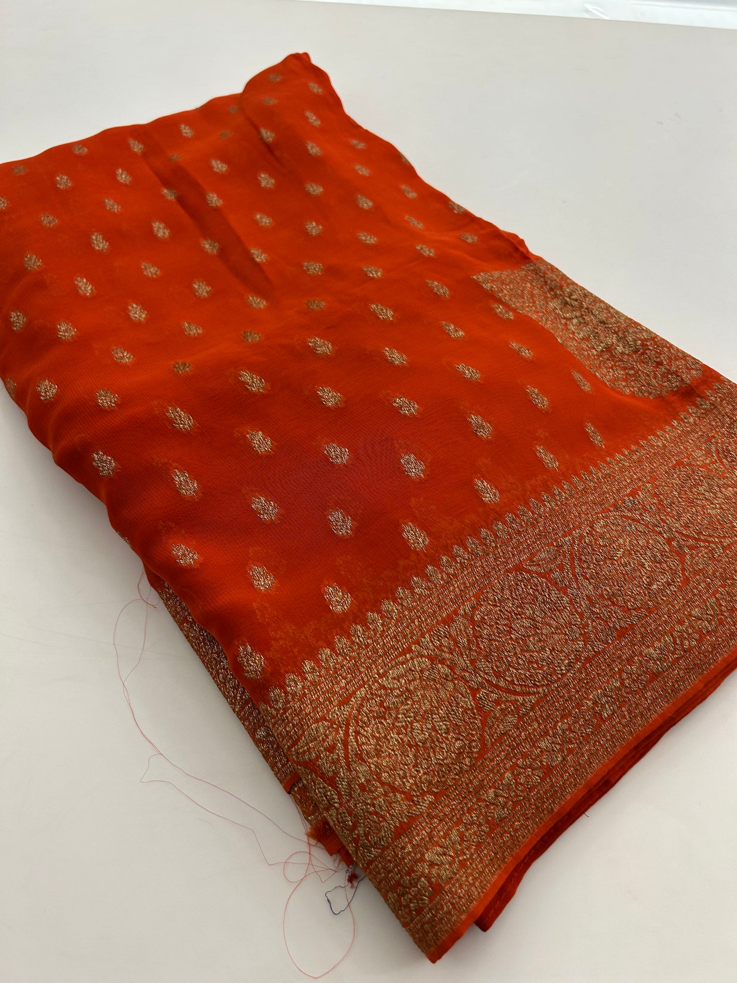 PURE VISCOSE CHIFFON SAREE-M20