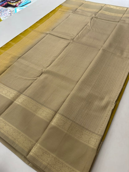 Semi Kanchi/Vegan Silk Saree-11