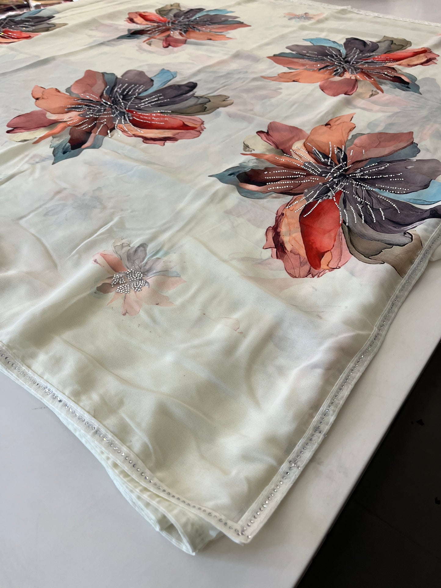 Crape Chiffon Small Butta