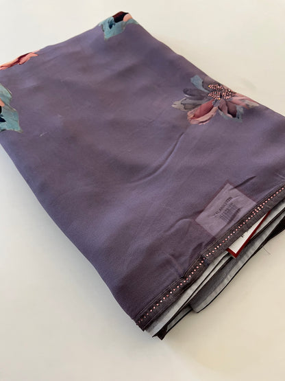 Crape Chiffon Small Butta